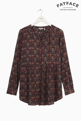 Fat Face Evie Morris Longline Blouse